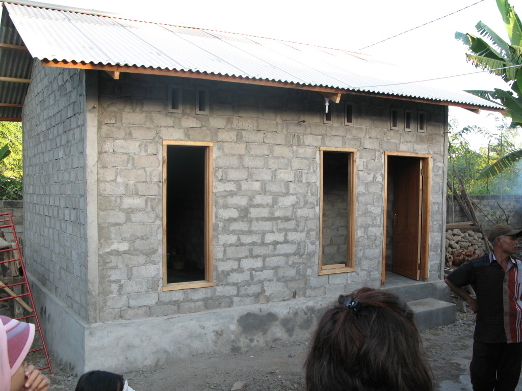 Huis na 4 weken bijna gereed voor bewoning Ijobalit